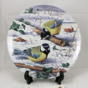 Woodland Winter Plate Collection Birds of a Feather
