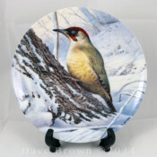 Woodland Winter Plate Collection Winter Perch
